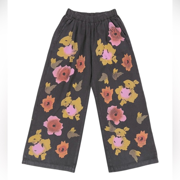 Jungmaven Pants - Jungmaven Floral Twill Disco Pant